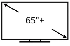 75 inch TV installation